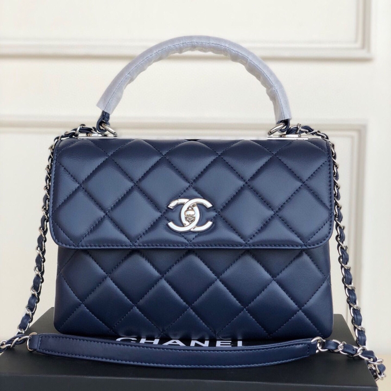 Ch**el top handle bags